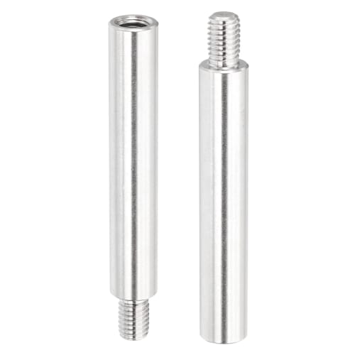 PATIKIL 2pcs M10x80+15mm Single Head Stud Stainless Steel Round To Female Standoff Spacer Screw Bolt for Quadcopter Drone Computer & Circuit Board Ass