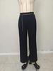 European & American High-Waisted Drapey Suit Pants: Versatile Slimming Straight-Leg Workplace Trousers