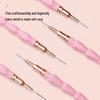 Cross-border Nail Art Brush Set: Line Drawing, Carving, Flower, Hook Line Tool