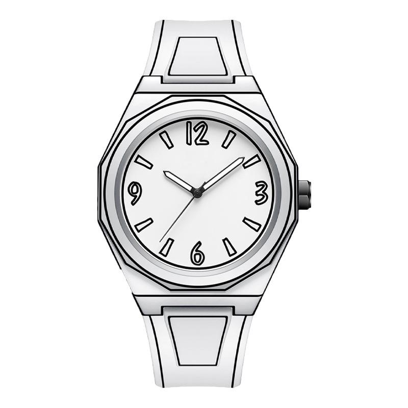 Watch Men'S And Women'S Luminous Couple'S Watch Comic Style Junior High School Students High Value Two-Dimensional Girls Quartz Watch
