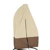 420D Outdoor Swing, Hanging Chair, Eggshell Dust Cover, Middle Zipper Design, Color Matching, Beautiful and Durable