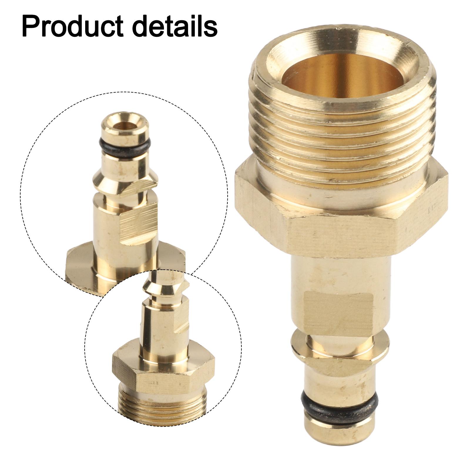 Quick Connect For Pressure Washer Cleaning Tool High Pressure Connector Pressure Washer Adapter Easy Tool-Free Attachment China Mainland