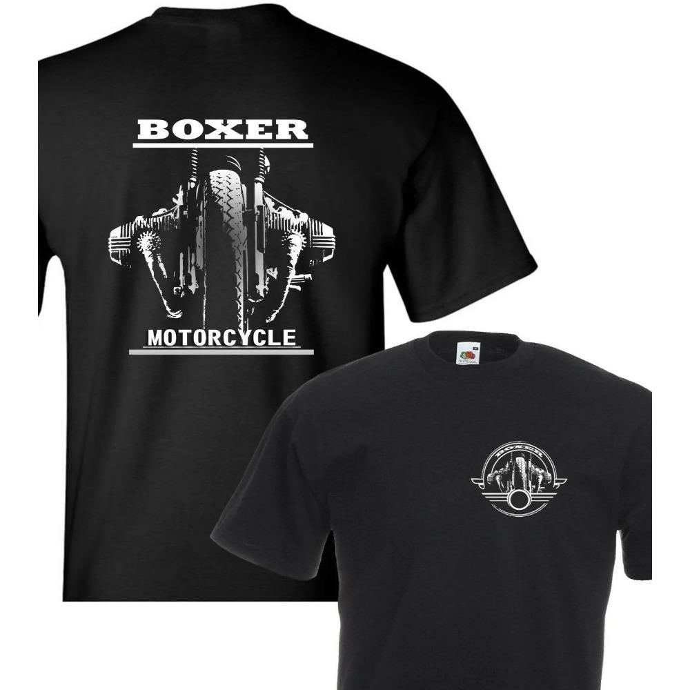 

Двусторонняя R 1200Gs Boxer Классический мотоцикл Мощный Байкер Мотоцикл 2019 Футболки для мужчин Хлопок Летний стиль Мужская футболка Одежда XXXXXL чёрный