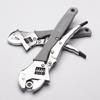 Large Opening Adjustable Spanner Monkey Wrench Adjustable Angle Slide Wrench
