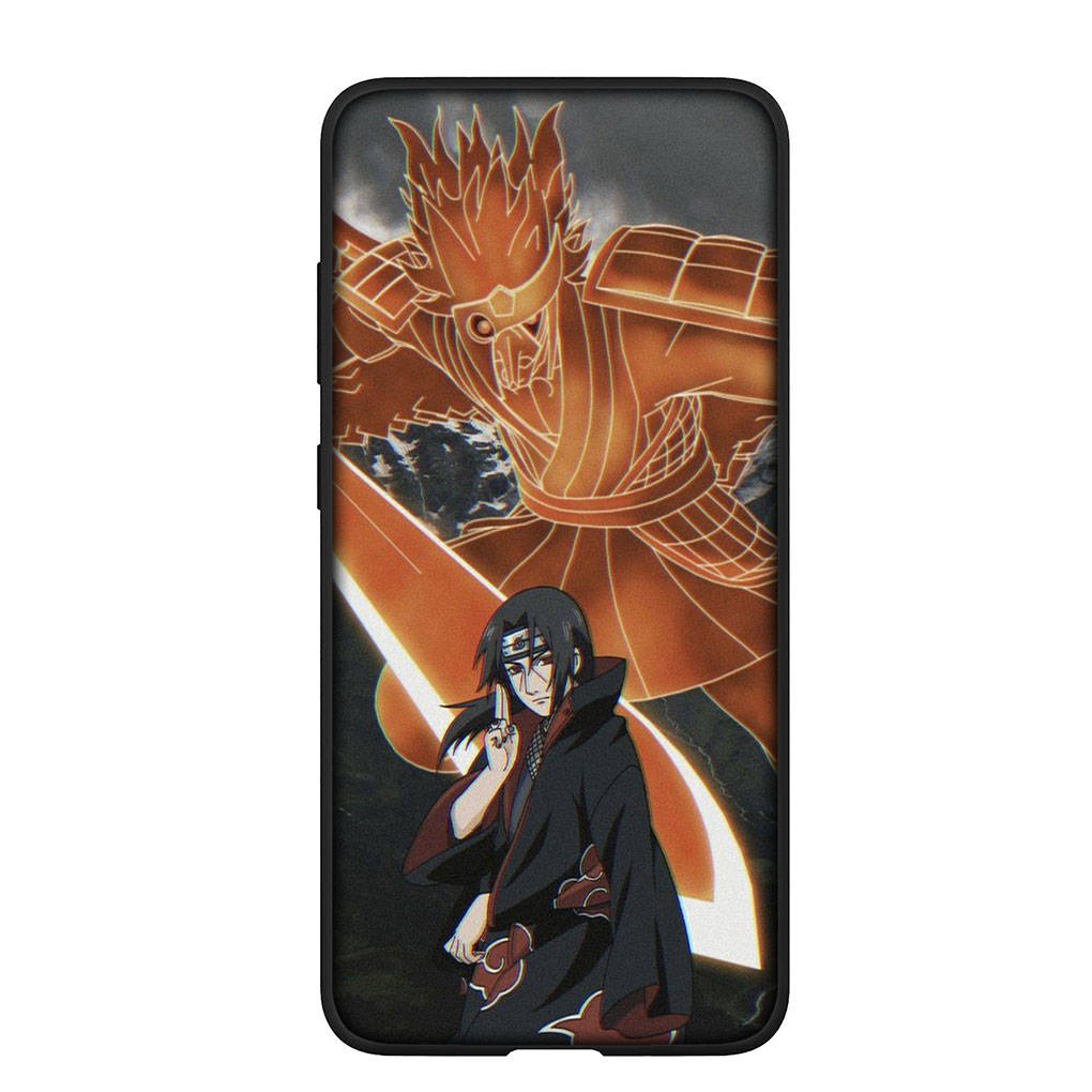 Case for Samsung Galaxy S25 S24 S23 iPhone 16 15 Xiaomi Redmi Note 14 13 12 16E X 11 Pro Max XR OPPO Moto Huawei Akatsuki Poster Itachi Naruto Sasuke