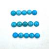 Natural Sleeping Beauty Turquoise Round Cabochon Loose Gemstone Lot 10 Pcs 5 MM 5 CT For Jewelry Making
