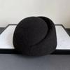 Elegante Pillbox-Hüte Fedoras Fedora-Hüte Uniform Stewardessenhüte Wollene Zylinder für Auftritte