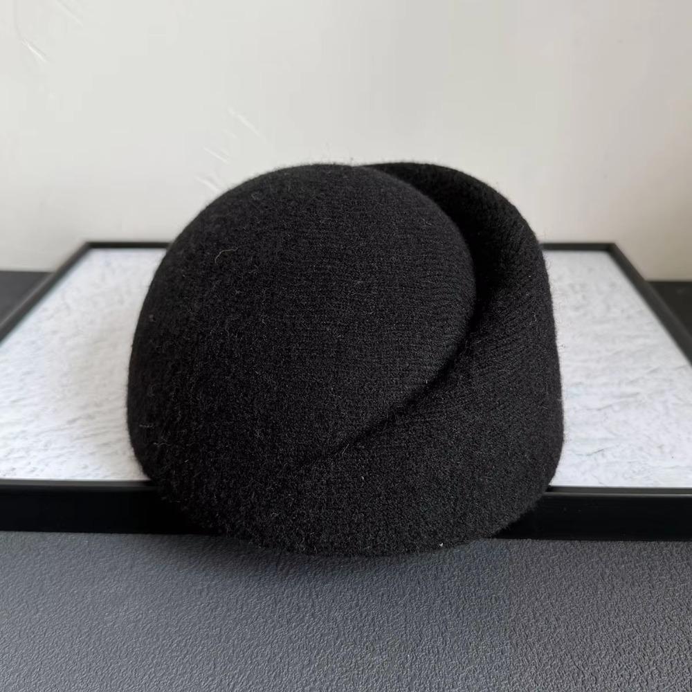 Elegante Pillbox-Hüte Fedoras Fedora-Hüte Uniform Stewardessenhüte Wollene Zylinder für Auftritte