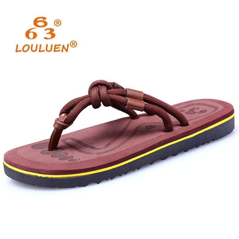 

New couple flip-flops beach slippers women s summer wear casual foot sandals women 45