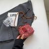 Woolen bag women's autumn and winter new fashion niche chain messenger bag high-end mini box bag