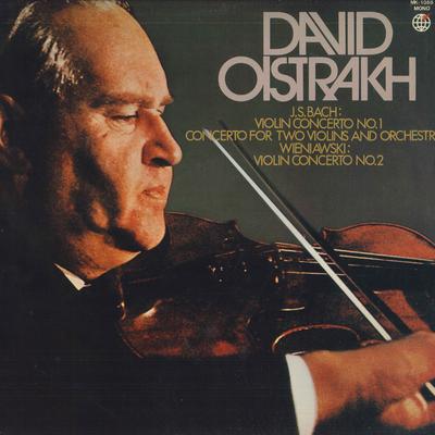 LP Record DAVID OISTRAKH IGOR OISTRAKH MOSC  J. S. Bach Violin Concerto No. 1  MK1058 SHINSEKAI Japan Classical Used