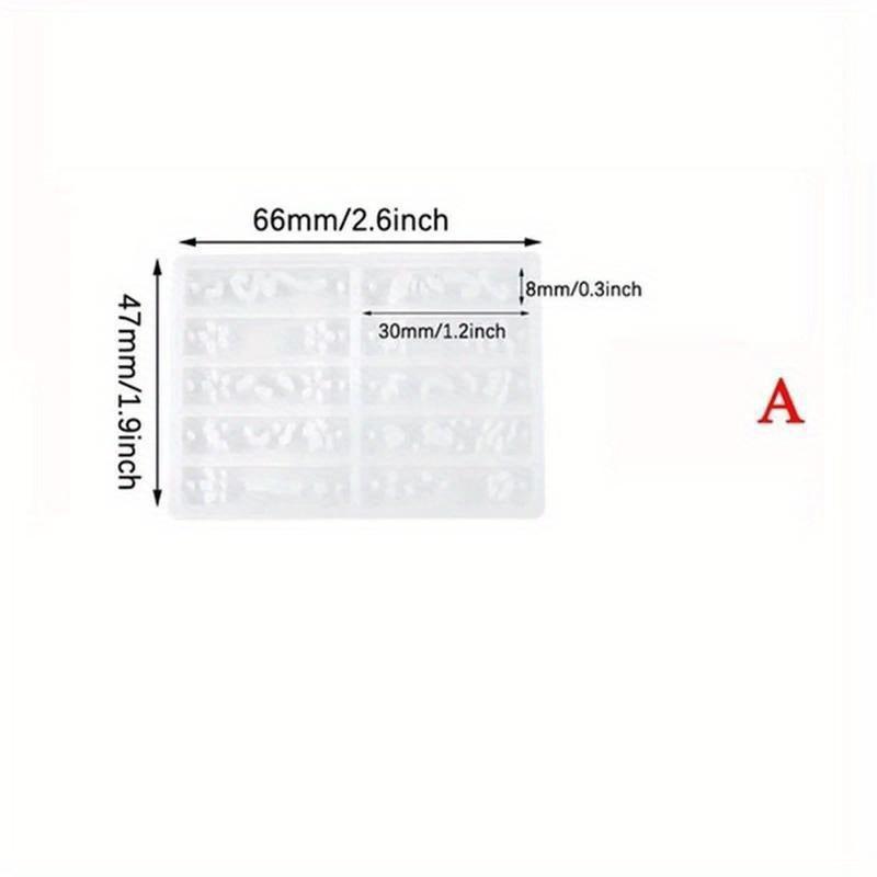 

Прозрачный DIY Craft эпоксидная смола ожерелье модель подвески силиконовые формы хрустальные серьги смола формы ювелирные инструменты для изготовления A