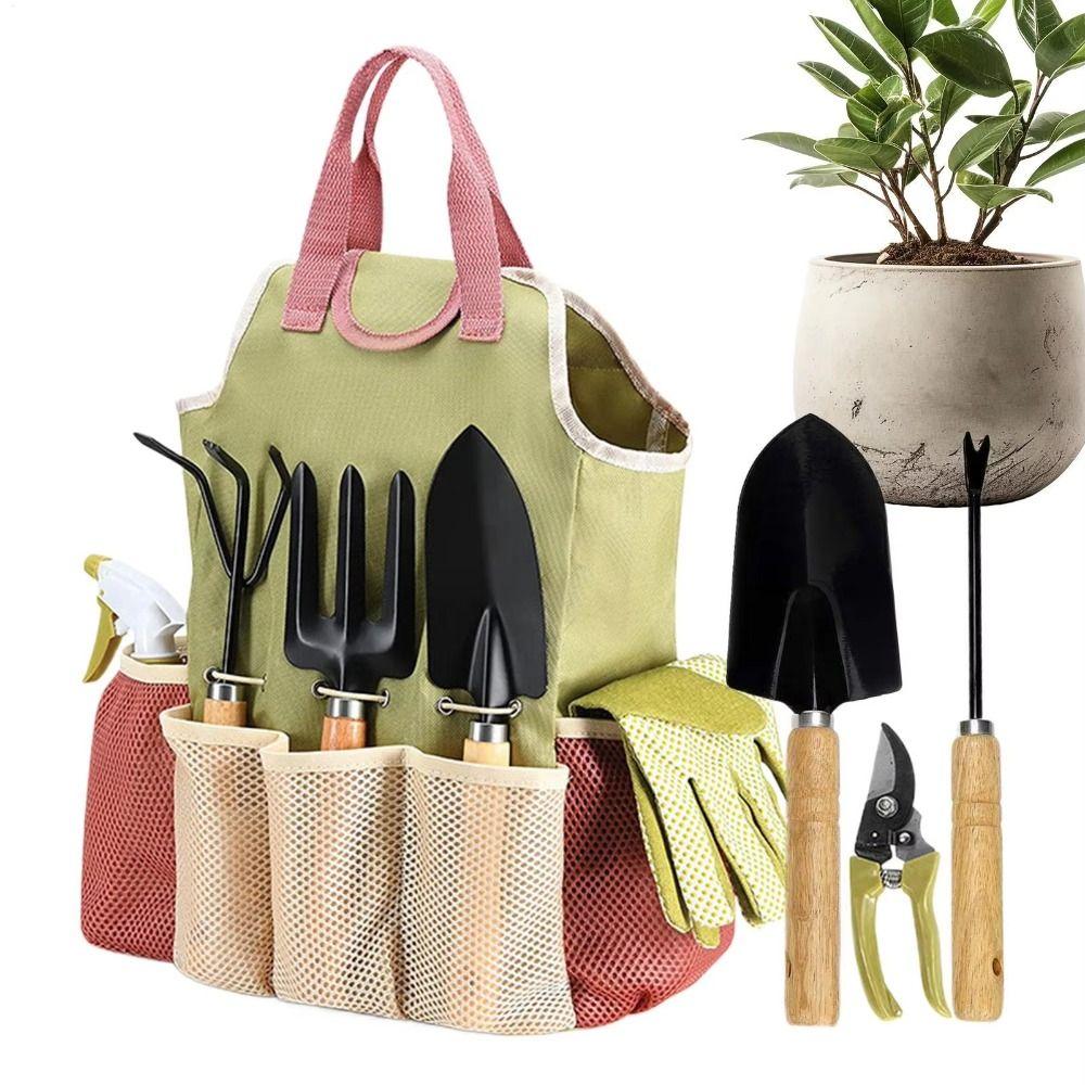 Ergonomic Garden Hand Tool Set Rust-Proof Planting Gear Gardening Tools  Transplanting