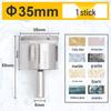 Alloy Glass & Tile Hole Drill Bit Set