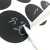 12 ks/ks 38mm Samolepka na tabuli Snadno smazatelná Samolepka z PVC na kořenky Skladování tabule Z8C0