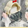 Cloud Patterned Bathroom Waterproof Non Porous Wall Hanging Tissue Box Storage Rack Dustproof