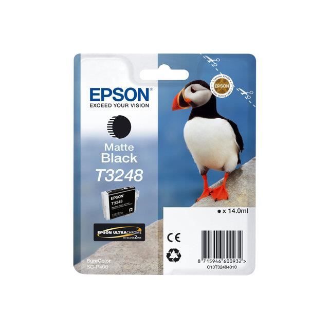 EPSON Cartouche T3248 - Noir Mat - 650 Pages
