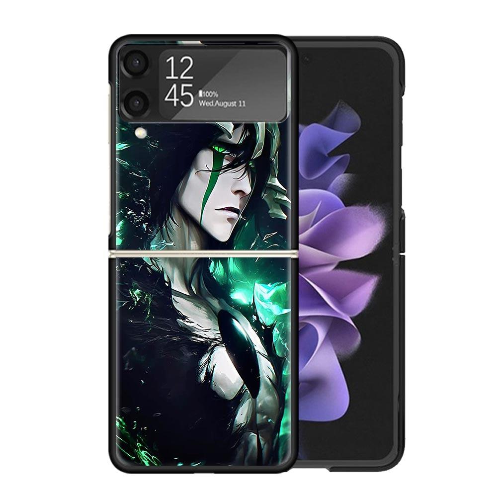 

Bleach Улькиорра Сифер 4 Чехла Для Samsung Galaxy Z Flip 4 5 6 7 3 Z Flip7 Flip6 Flip4 Flip5 Flip3 5G Жесткие Ударопрочные Fundas Cov Samsung Z Flip 4