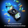 729 Light Effect Combinations Fidget Spinner Metal Toys for Men Roating Gyro Fingertip Antistress EDC Hand Stress Relief Gifts