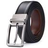 Genuine Leather Belt Double Sided Belt Men Belt Laser Engraving Luxury Strap Male Belt New Fashion Retro Pin Buckle High Quality
