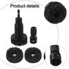Wheel Hub Rust Removal Tool Set with Multiple Grinding Heads for Maintenance