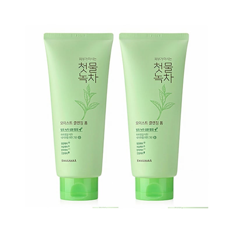 First Water Green Tea Cleansing Foam 180g x 2