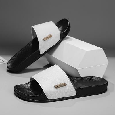 Shoes Men Sandals Slippers Fashion Flip Flops Casual Innovative Design Shoes Men Soft-soled Lightweight Home Slippers Sneakers