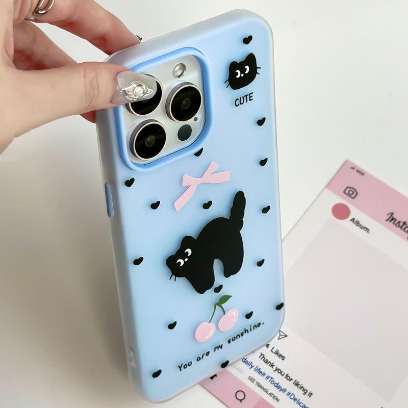Zhitai Apple 16 Pro iPhone Case - Compatible with iPhone 11/12/14/15 Pro Max - Cartoon Jelly Skin