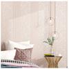 9.5m Non-self-adhesive Wallpaper Bedroom 3D Living Room White Vertical Stripe Non Woven Cloth European TV Background Wall Paper