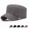 Modischer Anti-UV-Fischerhut Lässiger Retro-Sonnenhut Outdoor Sonnenschutz Baumwolle Schirmmütze Frühling Sommer