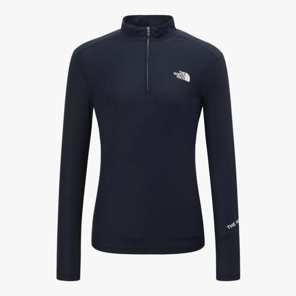 

THE NORTH FACE NT7LP32B Женская футболка Minus Tech с длинными рукавами и молнией