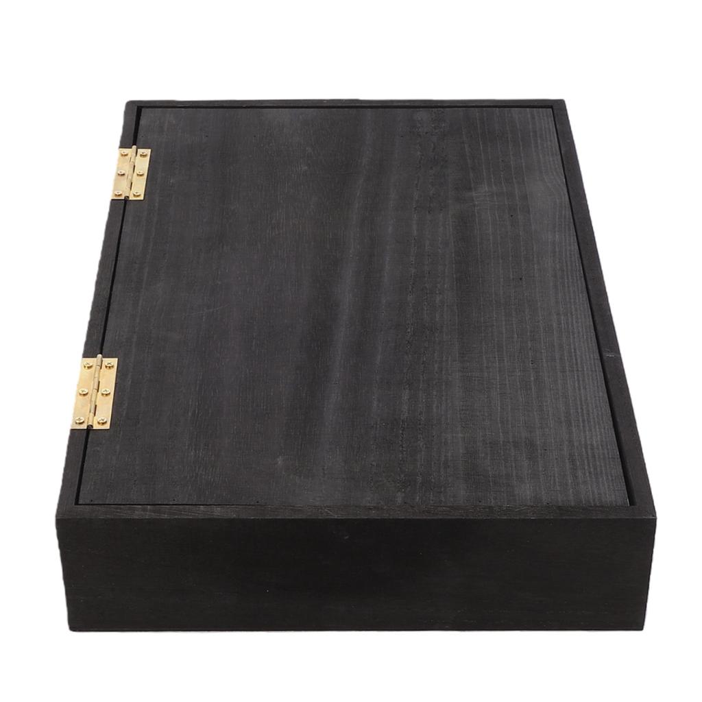 Zwevende plank met geheim compartiment Zwart Veelzijdig Houten Zwevend voor Decoratieve Items Parfums Verzamelingen