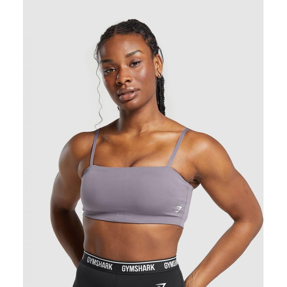 

Спортивный бюстгальтер-бандо GYMSHARK Фиолетовый B2A6Y PBVM