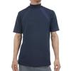 Golf Men's Retro Short Sleeve Mock Neck Shirt EGM11A (NA)