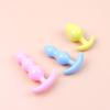 1/3Pcs Silicone Butt Plug Ease-in -Anal Plugs Training Set Expandable Beginner Anales Beads Beginner Soft Silicone Anal Plugs