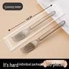 ZISIZ Individually Wrapped Disposable Plastic Spoons
