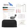 Miwayer 25pcs Guitar Repairing Tools Kit Setup Kit with Carry Bag Perfect Gift for Music or String Instrument Enthusiast