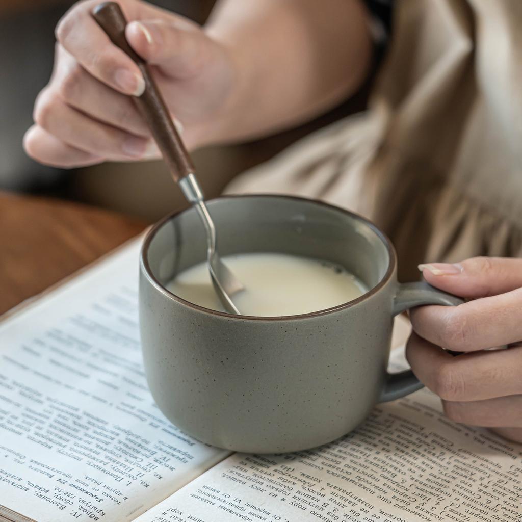 Coffee Cup Ins Ceramic Cup Cup Household Mug Creative Sesame Water Cup Office Teacup
