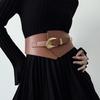 Retro Leather Elastic Belt - Light Luxury & Versatile Waist Chain for Autumn/Winter
