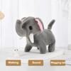 Cute Electric Plush Elephant Children's Simulation Walking Sound Effect Shaking Tail Electronic Pet Children's Plush Doll Gift