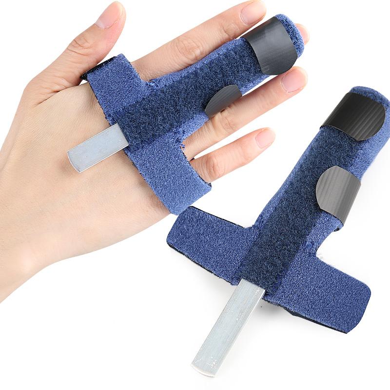 OK Polyester Cloth Finger Splint Bone Tendon Finger Sleeve Thumb Aluminum Plate Fixed Support Finger Guard Model 005