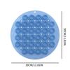 New Shower Foot Scrub Mat With Anti Slip Suction Cups - Cleaning Exfoliating, Massaging Foot Mats Bathroom Supplies