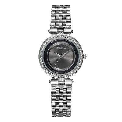 TIME100 Watches for Women Waterproof Watch Battery Operated Analog Watch Cute Stylish with Second Hand Luxury Watch for Women Waterproof Black