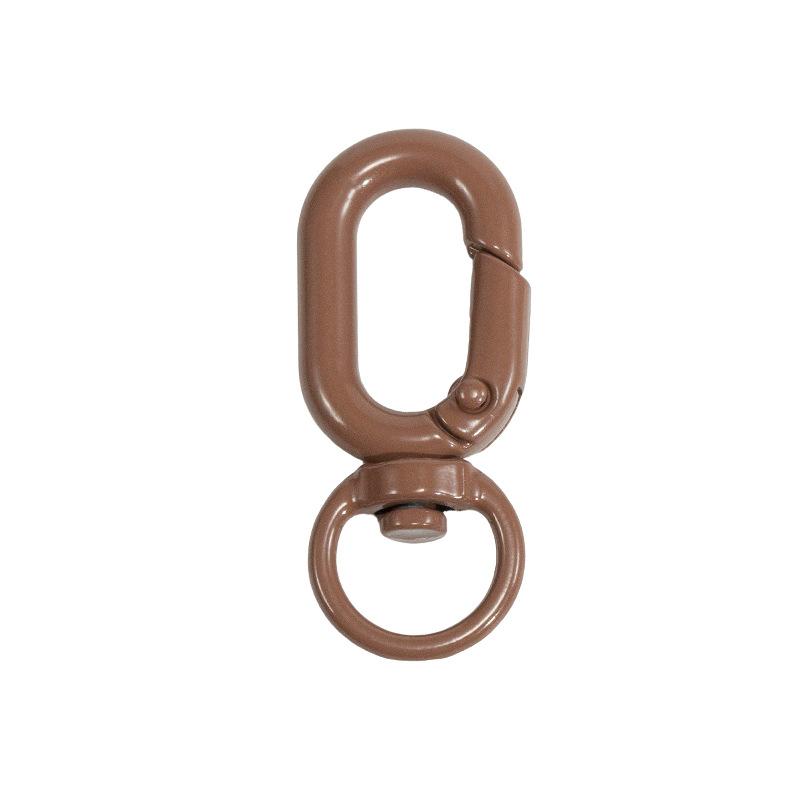5pcs Colorful Metal Lobster Claw Clasps Swivel Lanyards Trigger Strap with Key Ring DIY Accessories for Bag Key Chains Connector