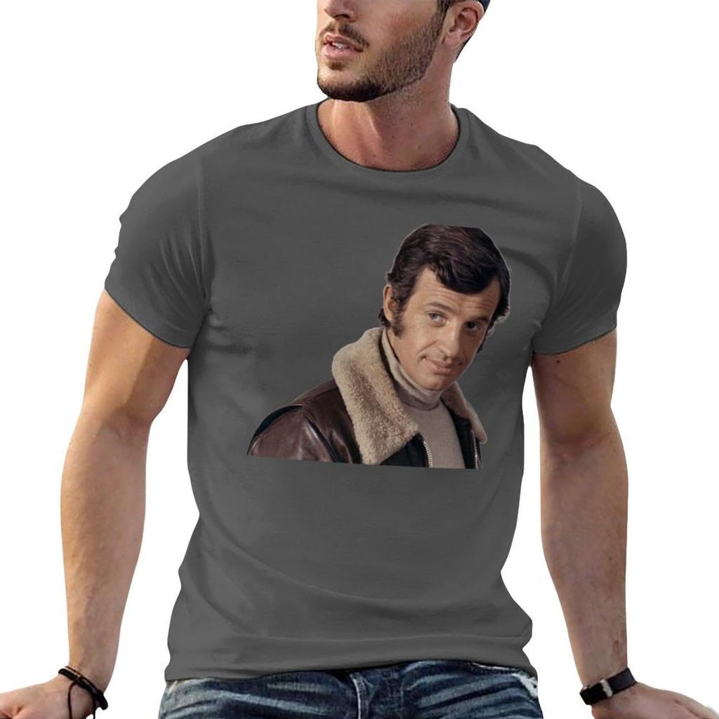 Jean Paul Belmondo T-Shirt Schnelltrocknend Für Einen Jungen T-Shirts Für Unisex Baumwolle