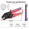 SN-02C Wire Crimping Tool Kit AWG 23-13 for Insulated Wire Electrical Connectors Ring and Spade Terminals and Cable Lugs