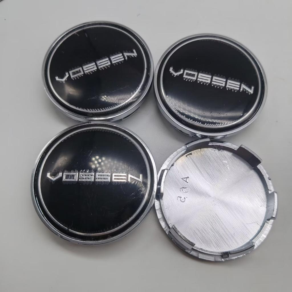 AAYS1 4Pcs/set 65mm Wheel Center Cap For Vossen Emblem Logo Wheel Cover Cap Hubcaps Badge Car Styling Accessories