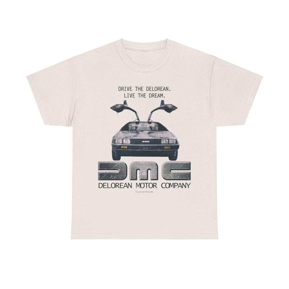 Delorean Motor Company Nostalgic Retro Logo Car T-shirt Unisex T-Shirt L