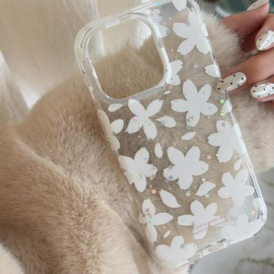 

Gentle Style Floral Phone Case for iPhone 17 Pro Max - Compatible with 16 Pro, 15 Pro, and 14 15 Pro Max