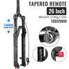 Nanlio MTB Air Suspension Fork 26 27.5 29 Inch 140mm Travel Damping Rebound Adjust Lightweight Bike Front Fork